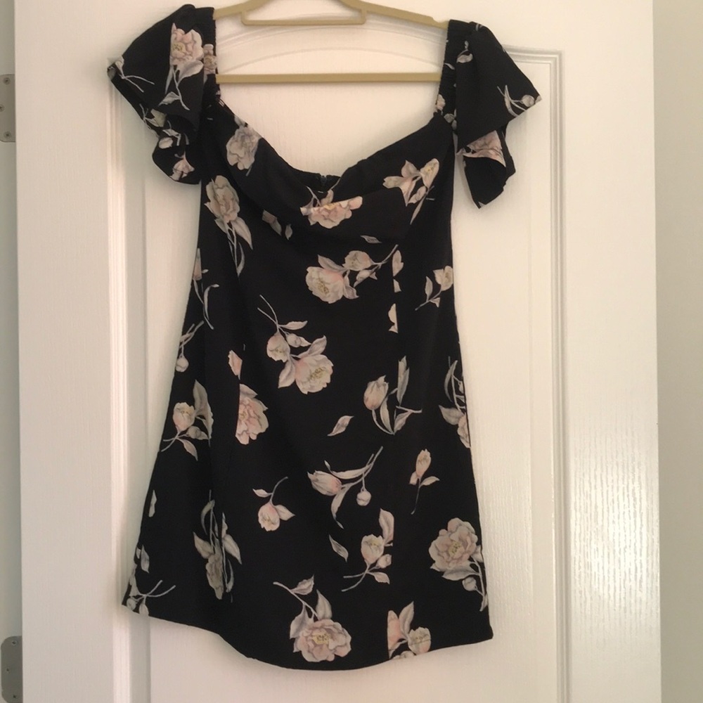 Floral mini dress